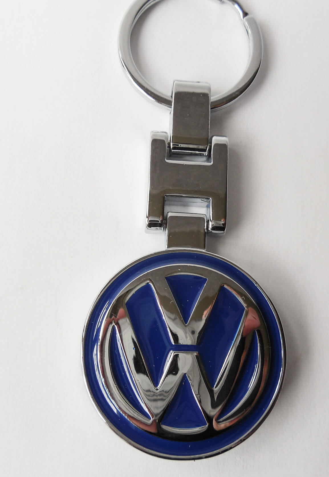 VW Volkswagen kulcstartó kék