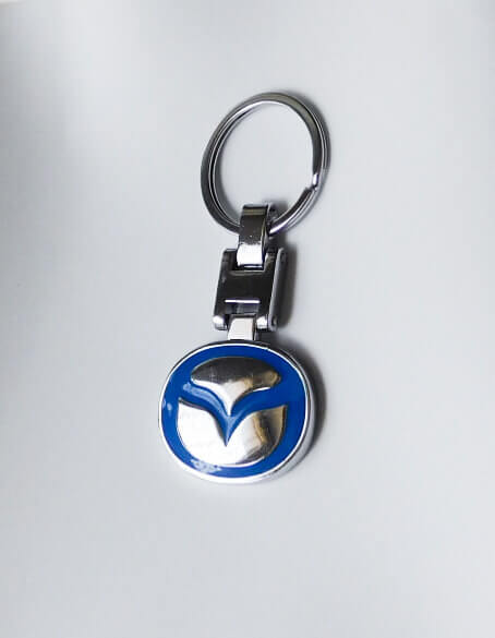 Mazda kulcstartó kék 2