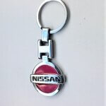Nissan piros kulcstartó II.o.