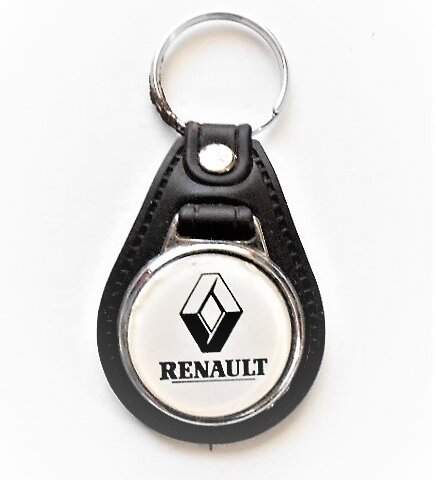 Renault kulcstartó szürke vintage